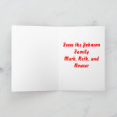 レッドネック シーズンカード (内部)