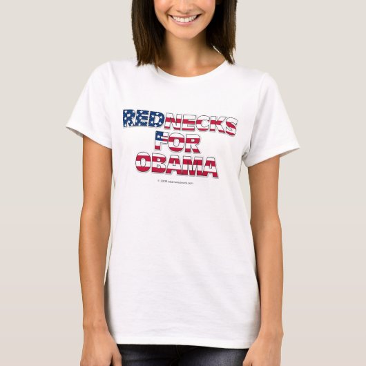 レッドネック(Obama Lades T-Shirt) Tシャツ (正面)