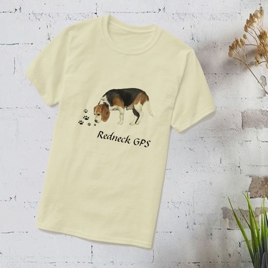 レッドネックGPSビーグルハウンド Tシャツ