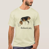 レッドネックGPSビーグルハウンド Tシャツ (正面)
