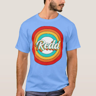 レッドネームシャツヴィンテージレッドサークル Tシャツ