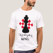 レッドネームチェス恋人Tシャツ Tシャツ (正面)