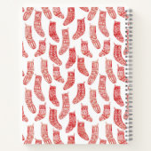 レッドノルディックストッキングカスタムレシピ ノートブック (裏面)