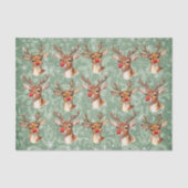 レッドノーズのリインダーデコップドヴィンテージダム 薄葉紙 (正面)