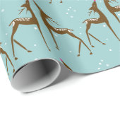 レッドノーズトナカイのクリスマス ラッピングペーパー (ロールコーナー)