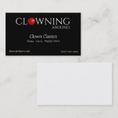 レッドノーズピエロロゴ 名刺 (正面/裏面)