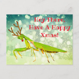 レッドノーズ祈マティス風変わりクリスマス葉書 ポストカード