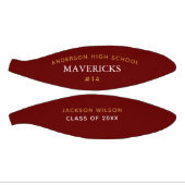 レッドハイスクールシニアカスタム選手の卒業 ミニバスケットボール (パネル)