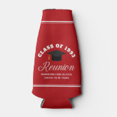 レッドハイスクール懇親会パーソナライズされたパーティー ボトルクーラー (正面)