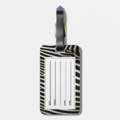 レッドハイヒールのシューズラゲッジタグ ラゲッジタグ (裏面縦)