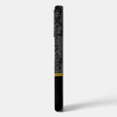 レッドハイヒール&ダマスクプリントとモノグラム Case-Mate iPhoneケース (裏面 / 左)