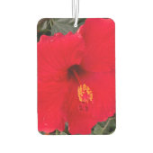 レッドハイビスカスエアフリーナー カーエアーフレッシュナー (裏面)