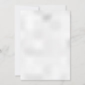 レッドハイビスカスフラワーズプリウェディングパーティー招待状 招待状 (裏面)