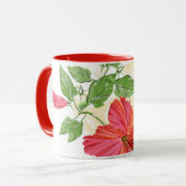 レッドハイビスカスマググ マグカップ (正面左)