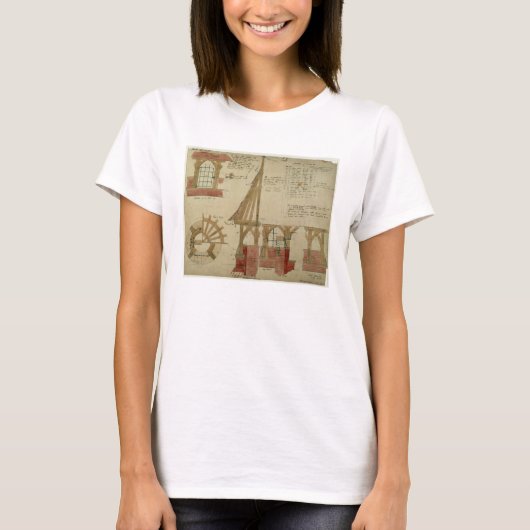 レッドハウスの計画Bexley Heath (ペンとインク) Tシャツ (正面)