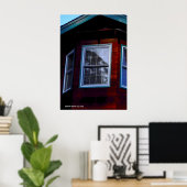 レッドハウスウィンドウ ポスター (ホームオフィス)