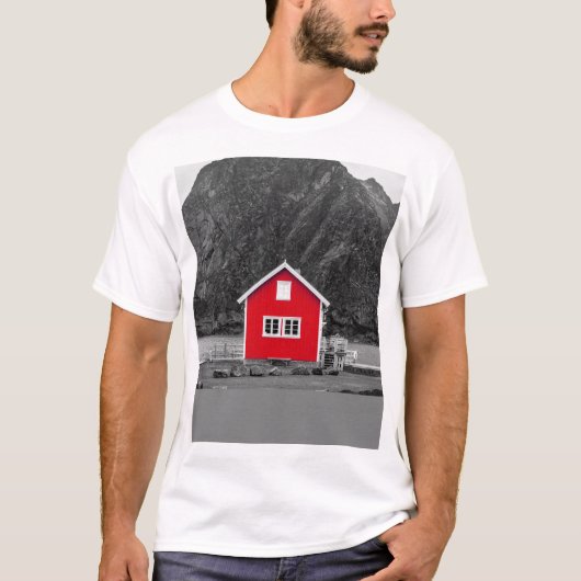 レッドハウスカラーポップ・アートの Tシャツ (正面)
