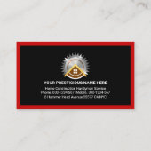 レッドハウスフレームハンドマニツール 名刺 (裏面)