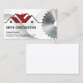 レッドハウスロゴ | のこぎり 名刺 (正面/裏面)