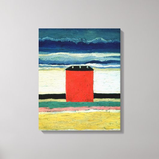 レッドハウス1932年 キャンバスプリント (正面)