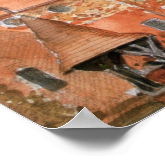 レッドハウス ポスター (角)