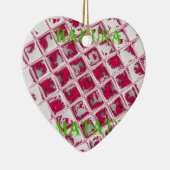 レッドハクナマタタスタイル セラミックオーナメント (右)