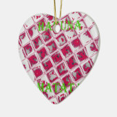 レッドハクナマタタスタイル セラミックオーナメント (左)