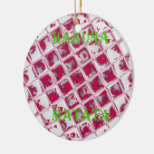 レッドハクナマタタスタイル セラミックオーナメント (左)