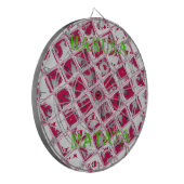 レッドハクナマタタスタイル ダーツボード (正面左)