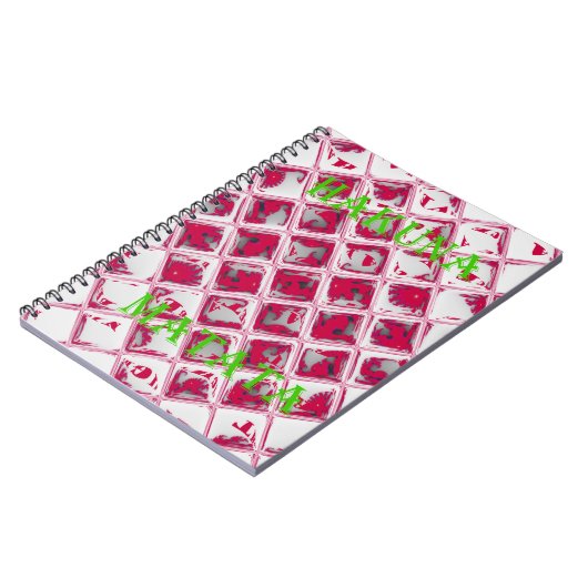 レッドハクナマタタスタイル ノートブック (左側)