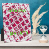 レッドハクナマタタスタイル フォトプラーク (側面)