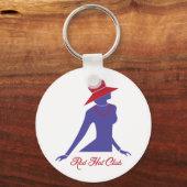 レッドハットクラブ キーホルダー (正面)