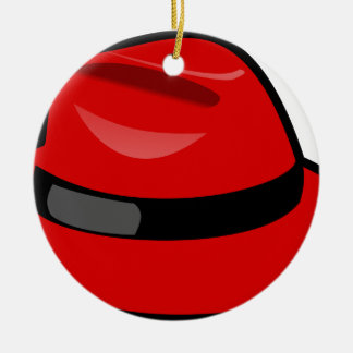 レッドハットフェドーラ セラミックオーナメント