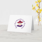 レッドハット・フレンズ カード (黄色い花)