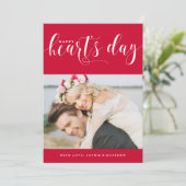 レッドハッピーハートの日 |バレンタインデー シーズンカード (スタンド正面)