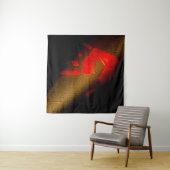 レッドハンドプリント タペストリー (インサイチュ)