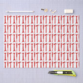 レッドハンマーレンチのドライバー工具 薄葉紙 (クラフト)