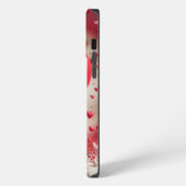 レッドハートフォンケース iPhoneケース (左側面)