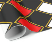 レッドハーレクイン ラッピングペーパー (ロールコーナー)