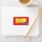 レッドバイク住所 シール (インサイチュ)