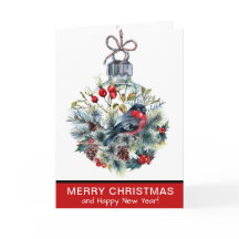 レッドバエレガントードオーナメントクリスマスホリデー