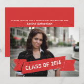 レッドバグランジナーグラード招待状 招待状 (正面/裏面)