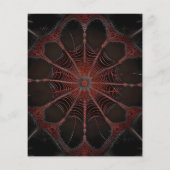 レッドバック・スパイダーフラクタルアート チラシ (裏面)