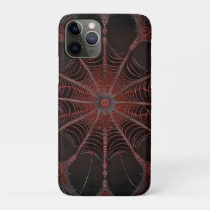 レッドバック・スパイダーフラクタルアート iPhone 11 PROケース