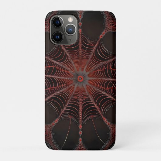 レッドバック・スパイダーフラクタルアート Case-Mate iPhoneケース (裏)