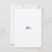 レッドバッドの春のパーティー招待状 招待状 (裏面)