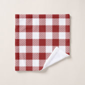 レッドバッファローチェック&ファームハウスアローモノグラム バスタオルセット (ウォッシュタオル)