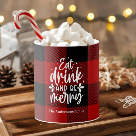 レッドバッファロープラッド「Eat, Drink & Be Merry」 マグカップ