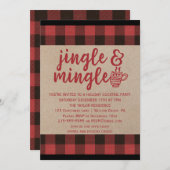 レッドバッファロープリドジャングルとミングルカクテルパーティー 招待状 (正面/裏面)