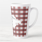 レッドバッファロープレイドファームチキンラテマグ カフェラテマグ (右)